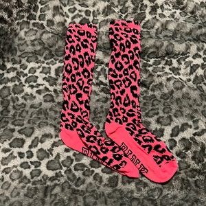 PINK Knee High Socks